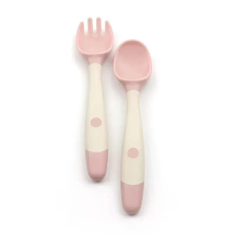 2pcs/set Children's Fork and Spoon Cutlery Set Children's Meal