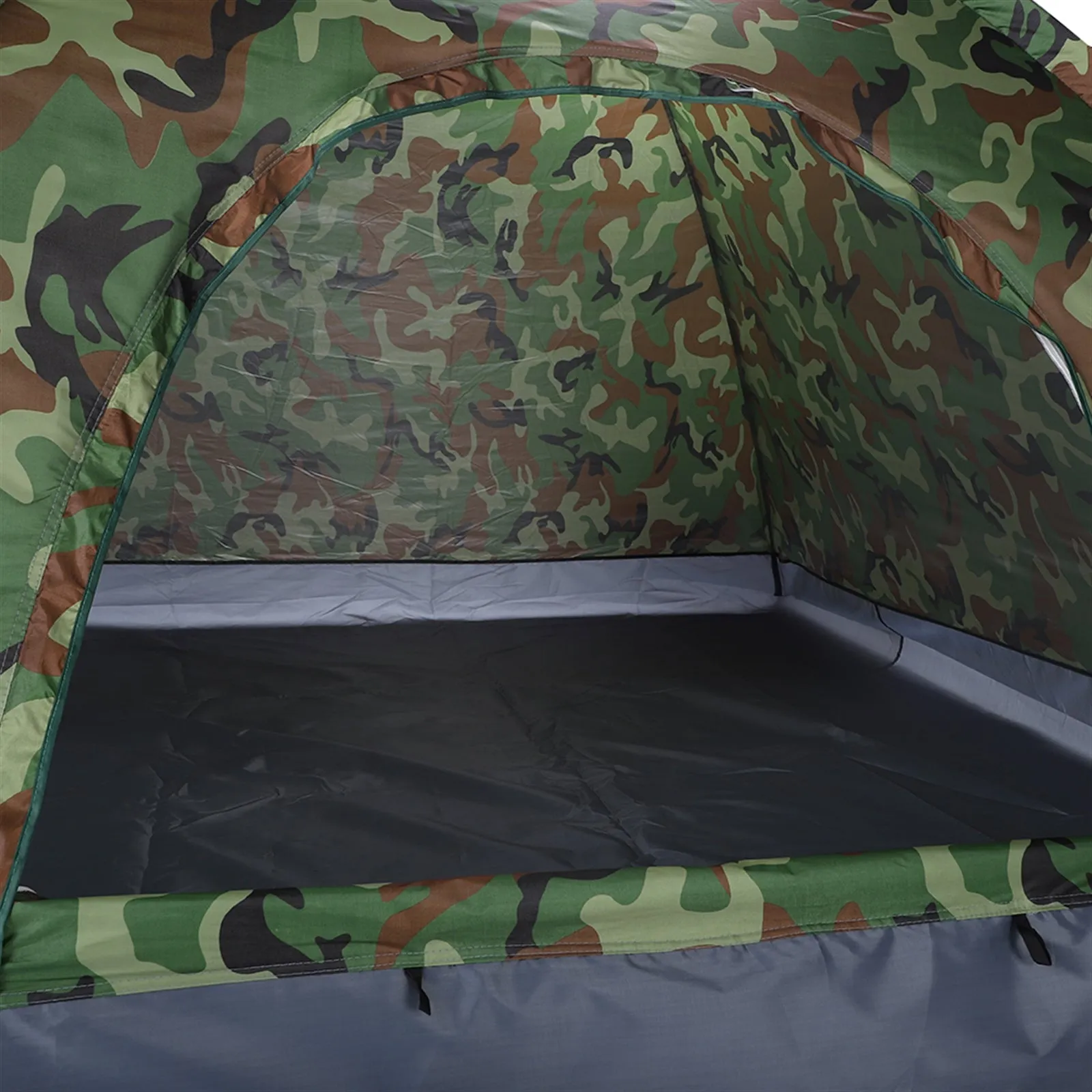 4 Person Camouflage Portable Dome Tents for Camping with Carry Bag for Hiking Picnic Fishing Travel Outdoor Sports