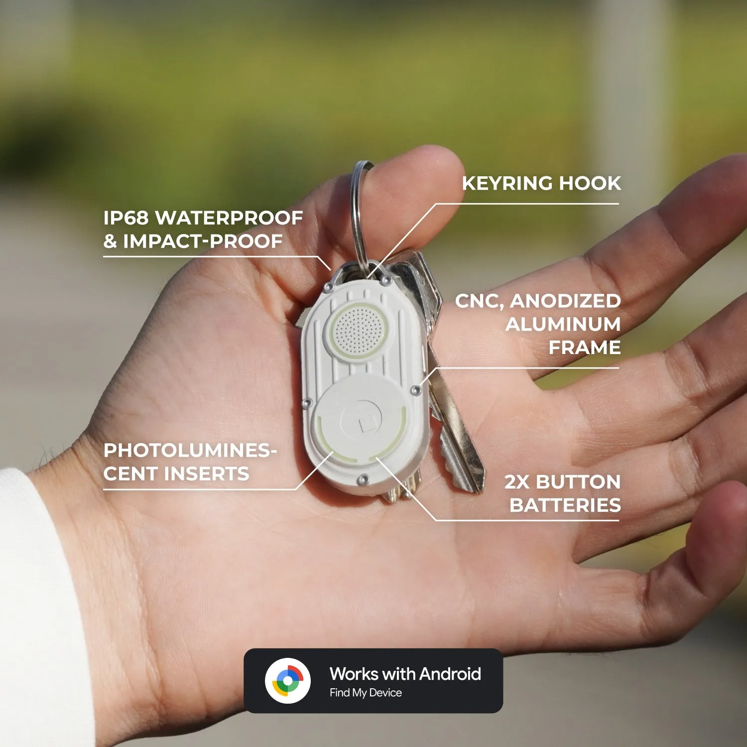 AirNotch™ Pro - Android & Apple Bluetooth tracker
