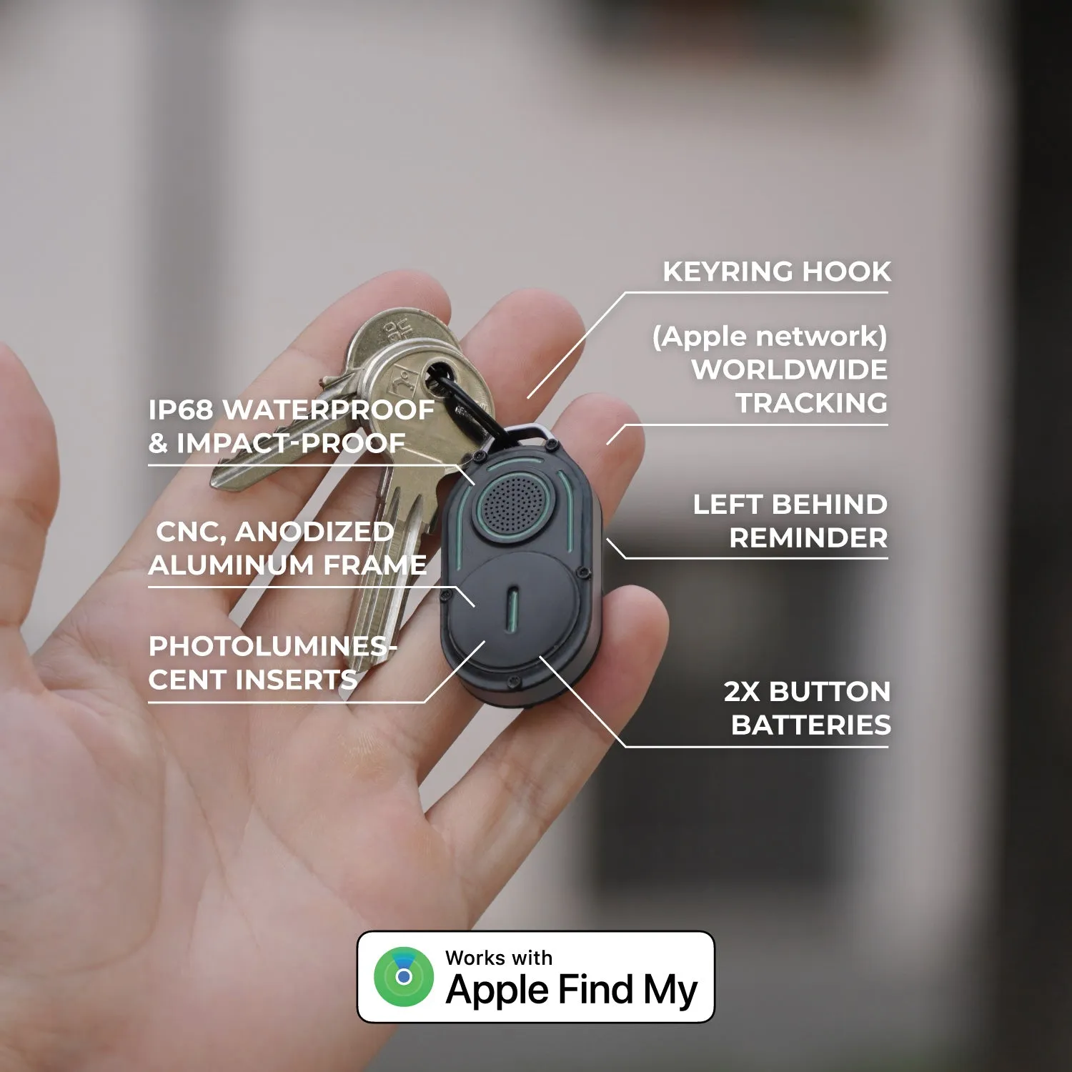 AirNotch™ Pro - Android & Apple Bluetooth tracker