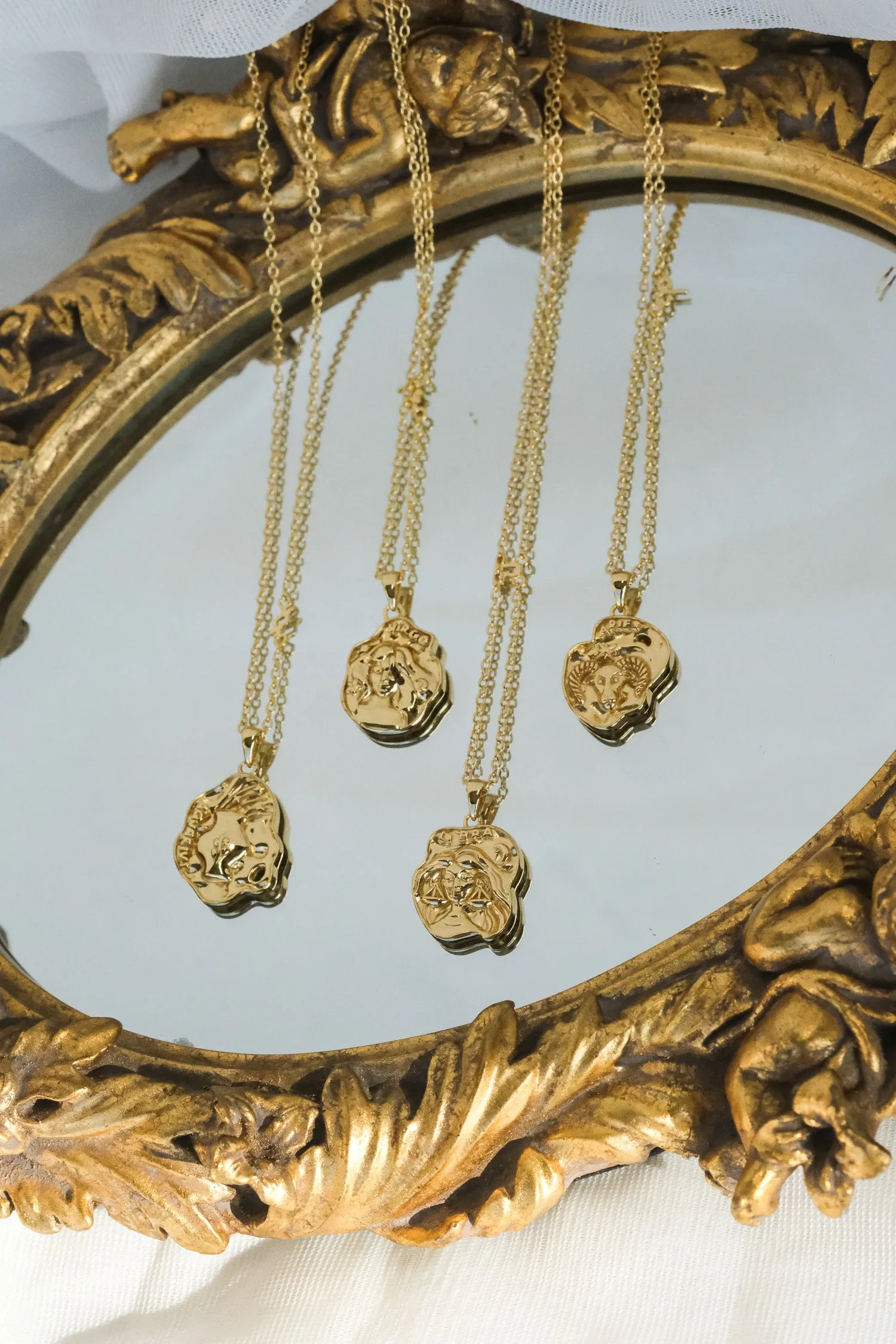 Aries II Zodiac Necklace