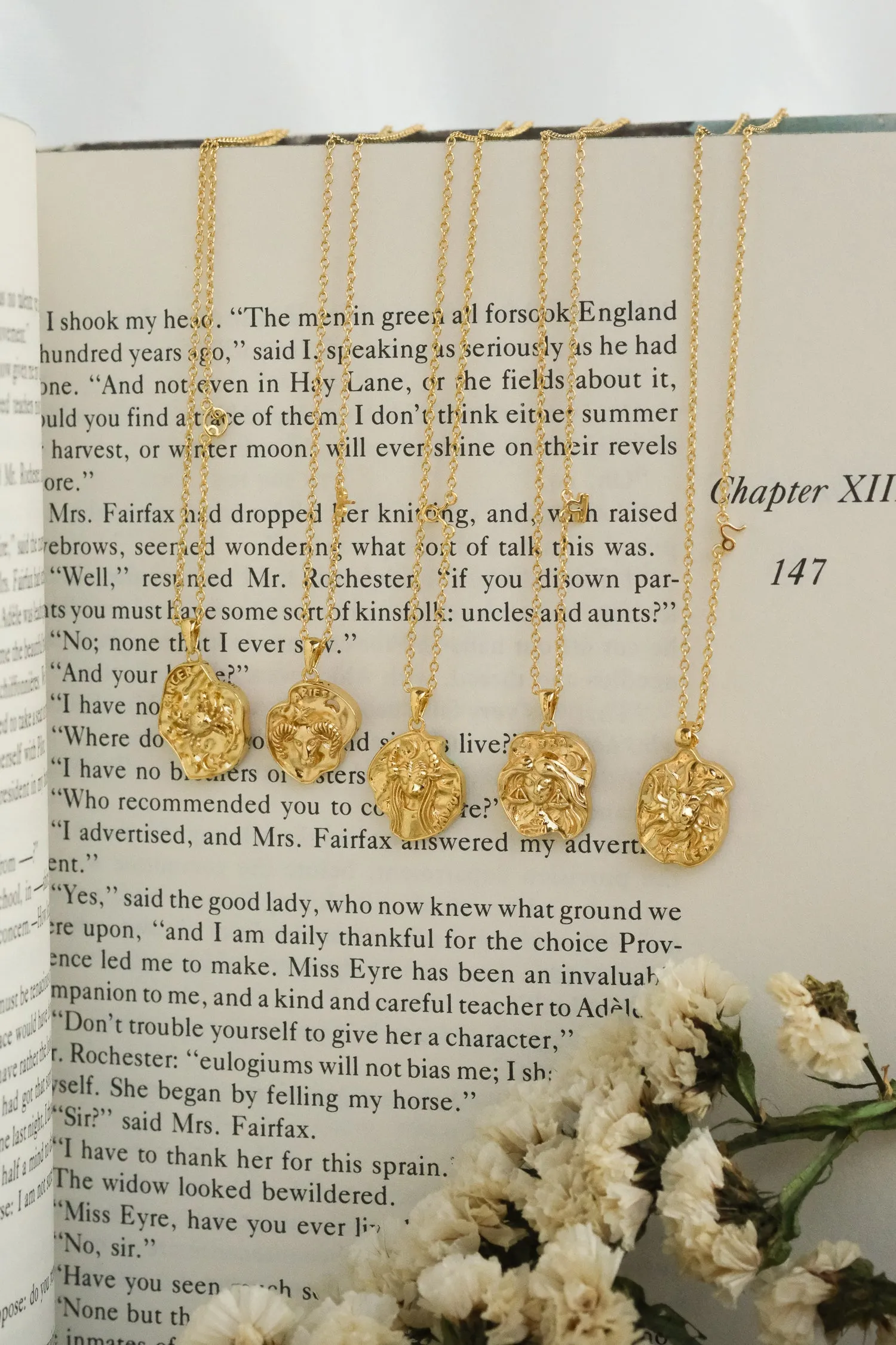 Aries II Zodiac Necklace