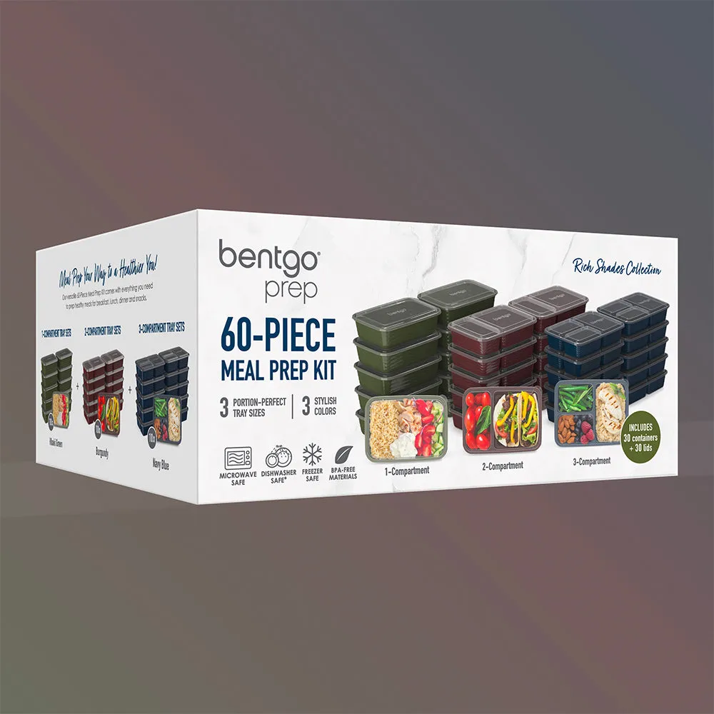 Bentgo Prep 60-Piece Meal Prep Kit