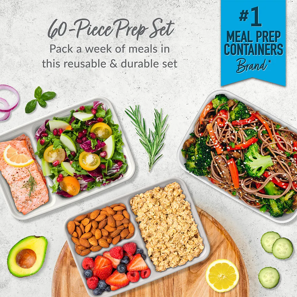 Bentgo Prep 60-Piece Meal Prep Kit