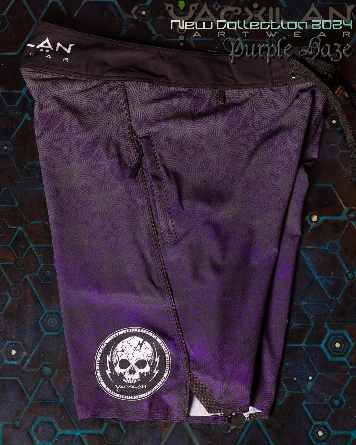 Boardshort Men / Fast Dry - Purple HAZE