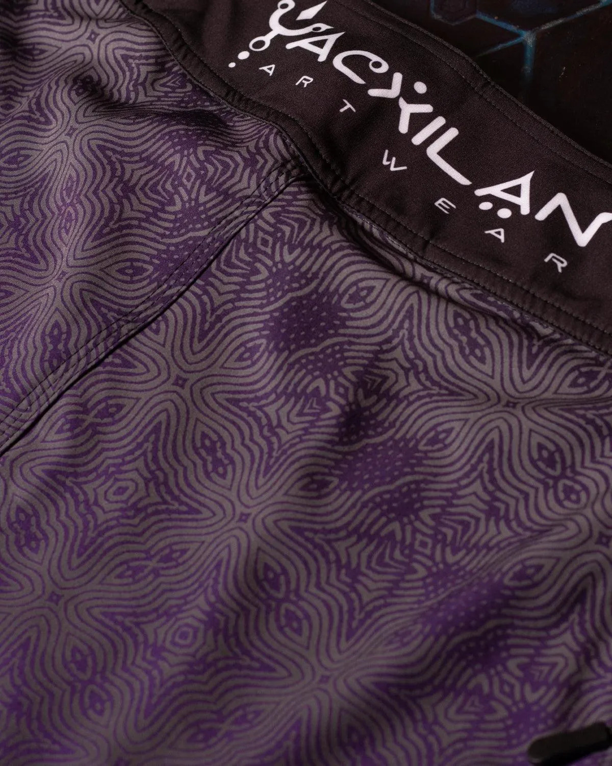 Boardshort Men / Fast Dry - Purple HAZE