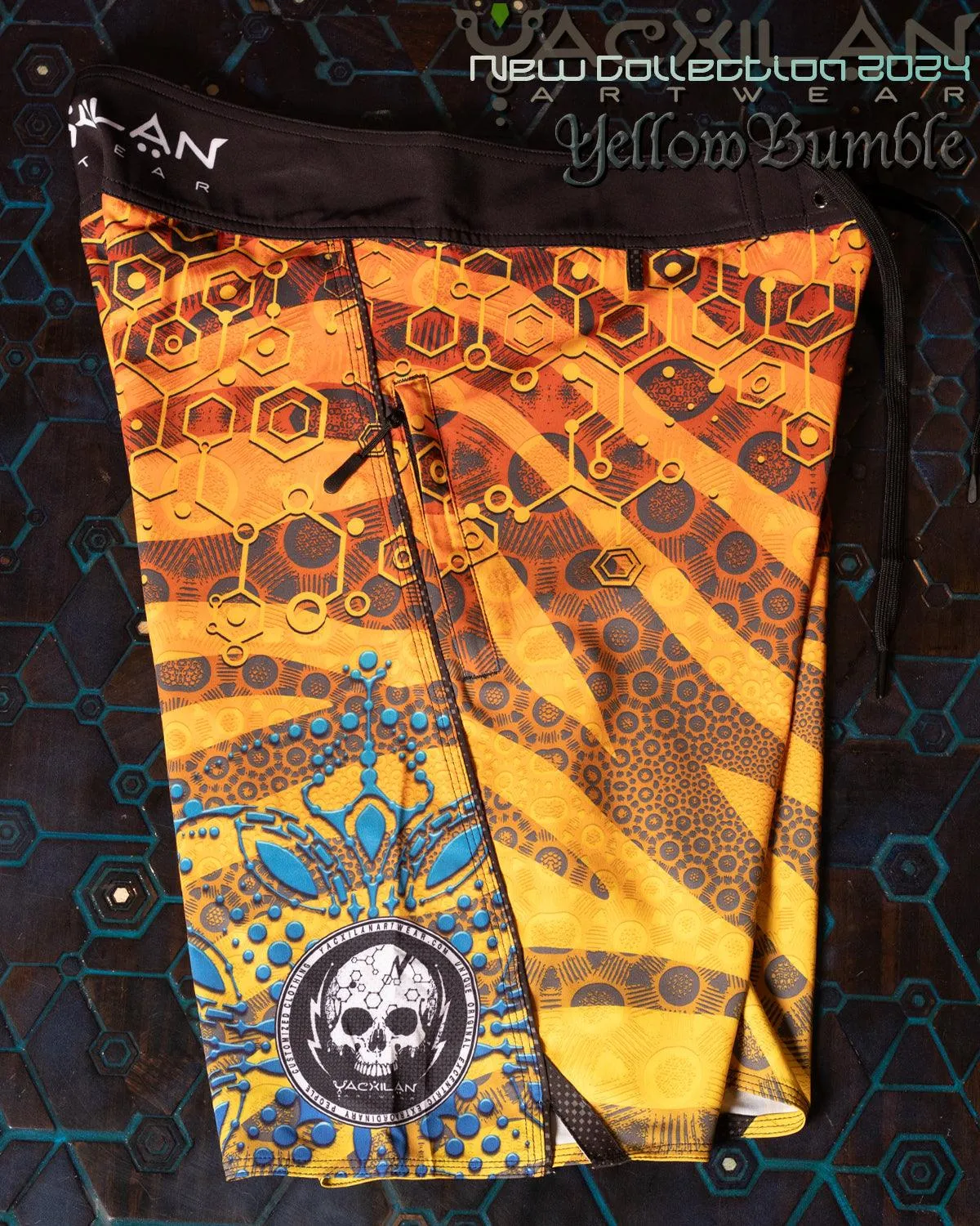 Boardshort Men / Fast Dry - Yellow BUMBLE