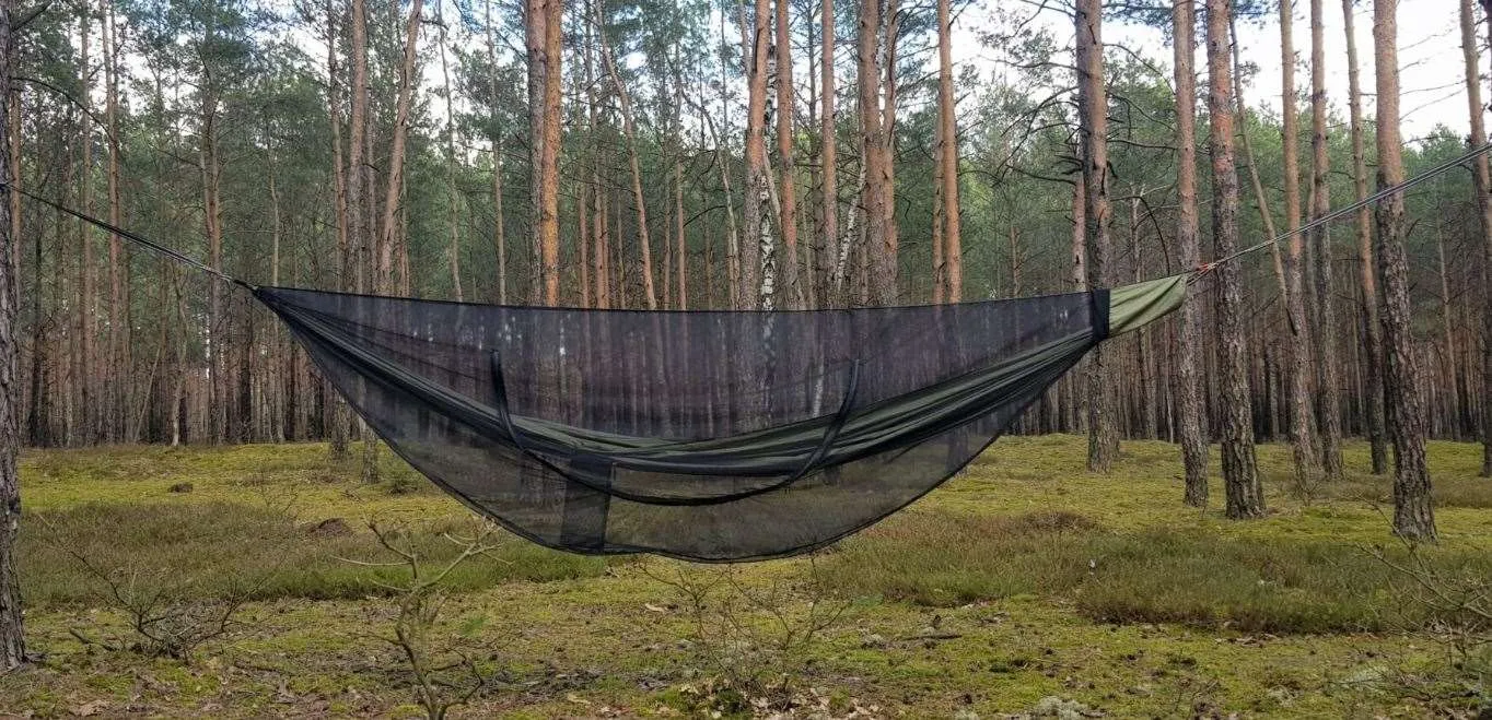 Bushmen Jungle Set (Ultralight Hammock   Insect Net) 650g