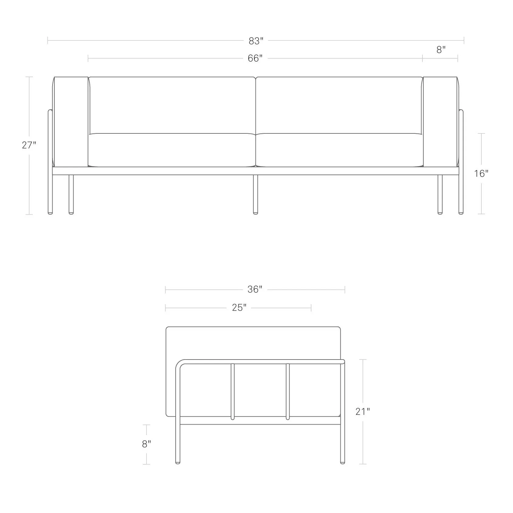 Cache Outdoor Sofa