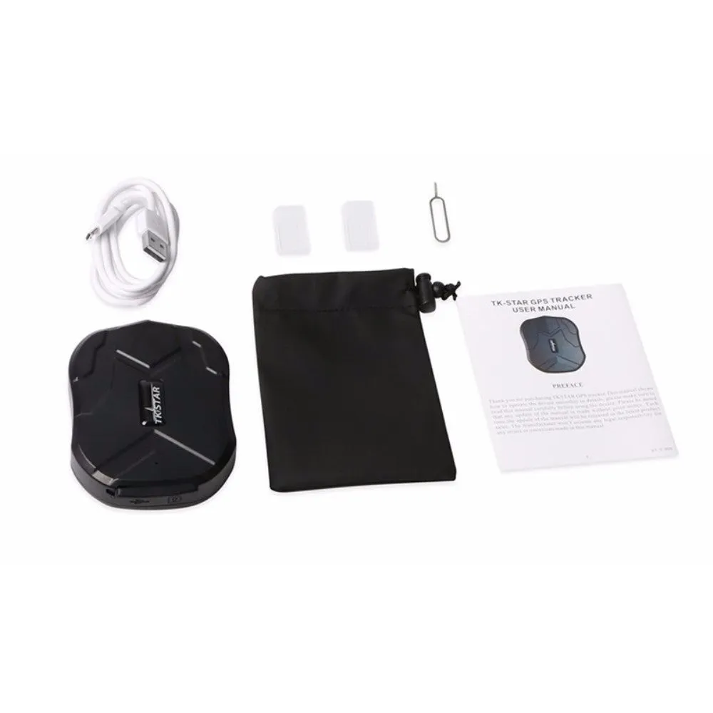 Car Car GPS Magnetic Tracker Real-time location tracking with 4G SIM card slot Waterproof IP65 (iOS/Android)
