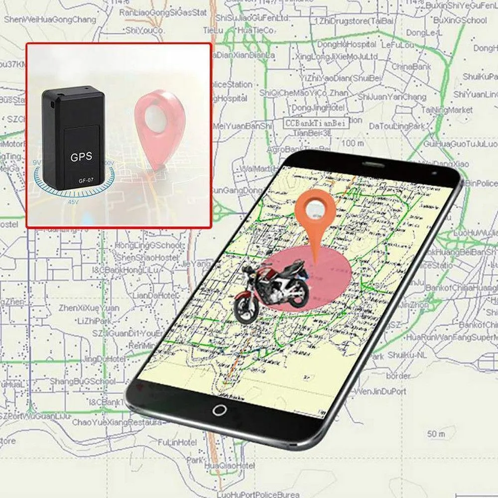 Car Dealz Mini GPS Tracker Locator Positioning Remote Listening Voice