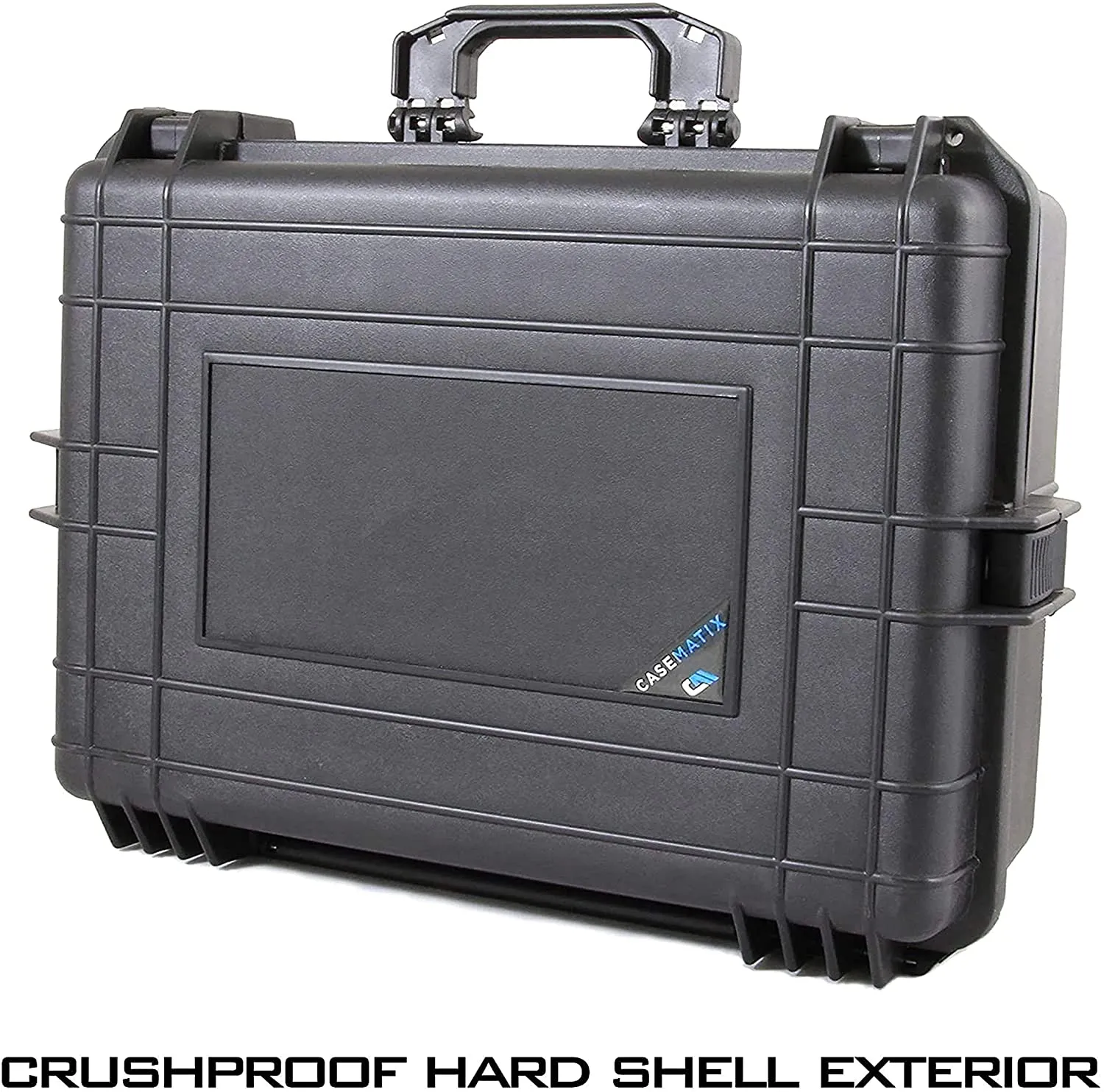 CASEMATIX Hard Carrying Case Compatible with DJI FPV Combo Drone and Accessories – Includes Drone Waterproof Hard Case with Foam Only