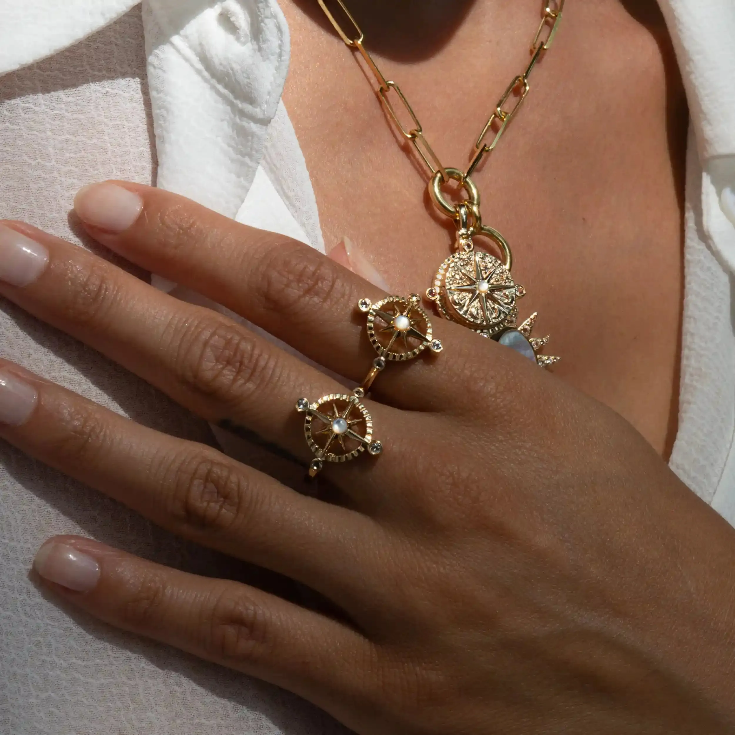 Compass Rose Ring