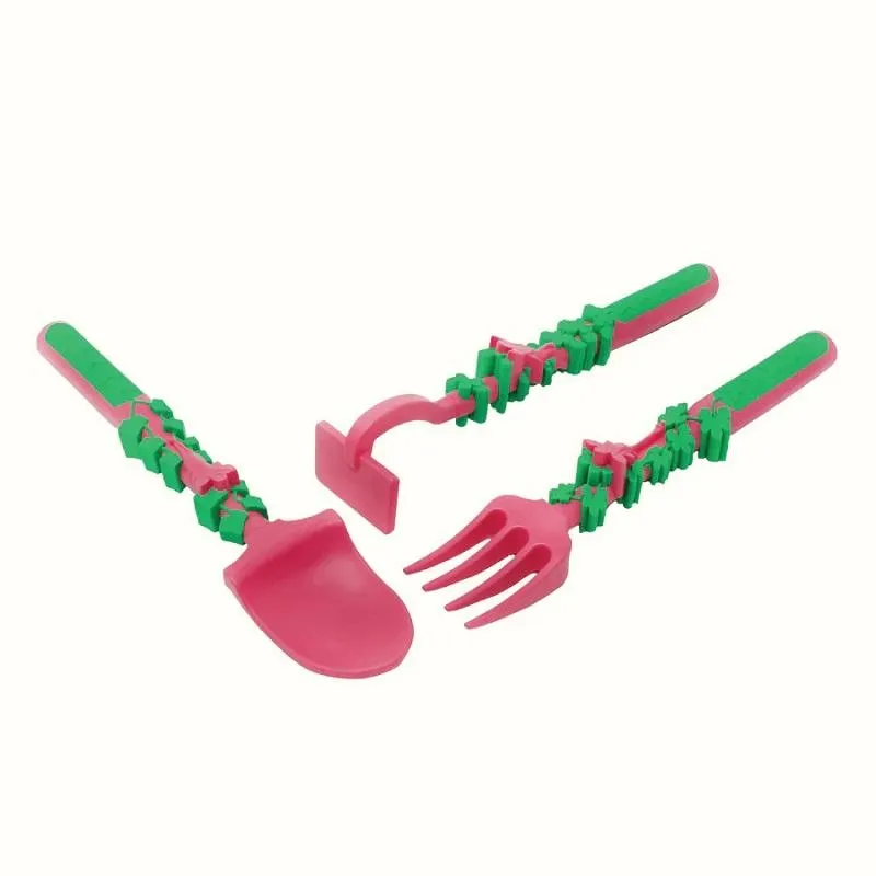 Constructive Eating 3-Piece Garden Tool Utensils