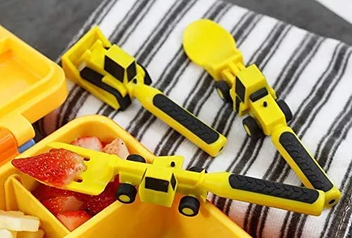 Constructive Eating Construction Cutlery