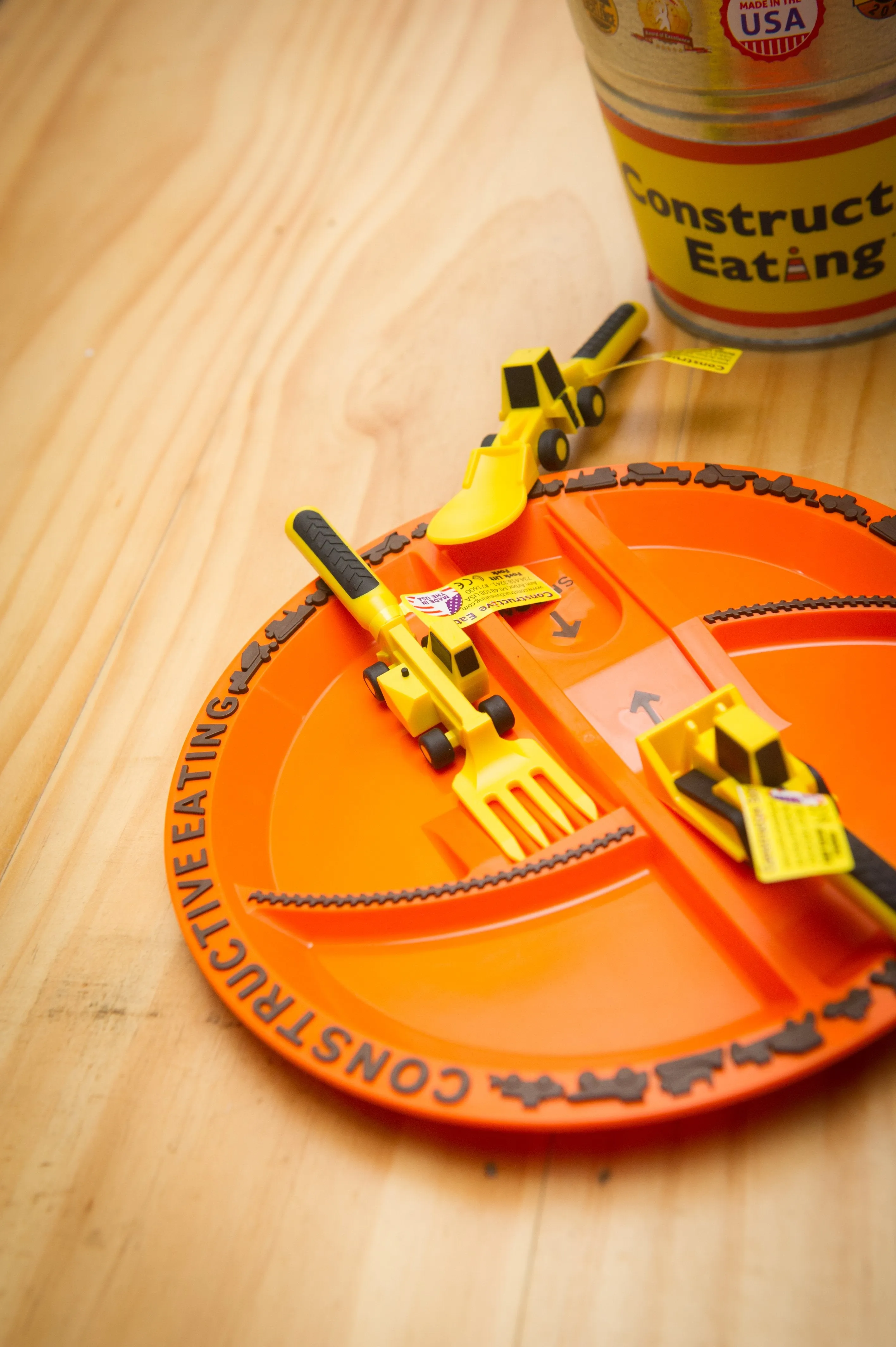 Constructive Eating Plate