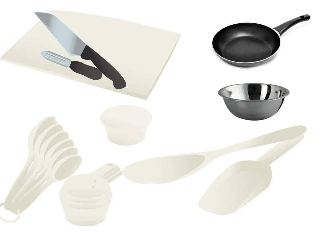 Cooking Demo Kit - Set of 7 Essential Cooking Tools for Cooking Demonstrations
