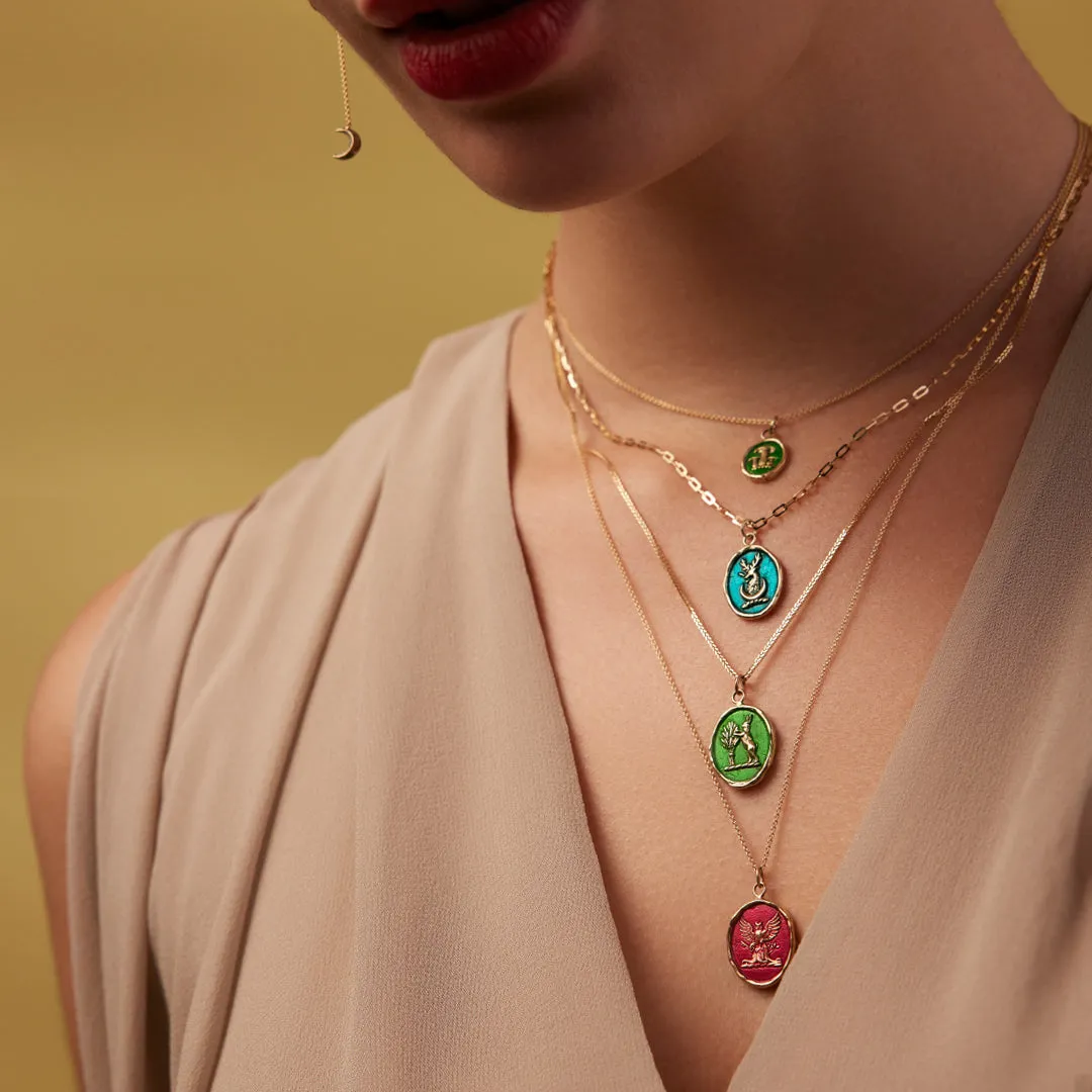 Direction 14K Gold Talisman - True Colors
