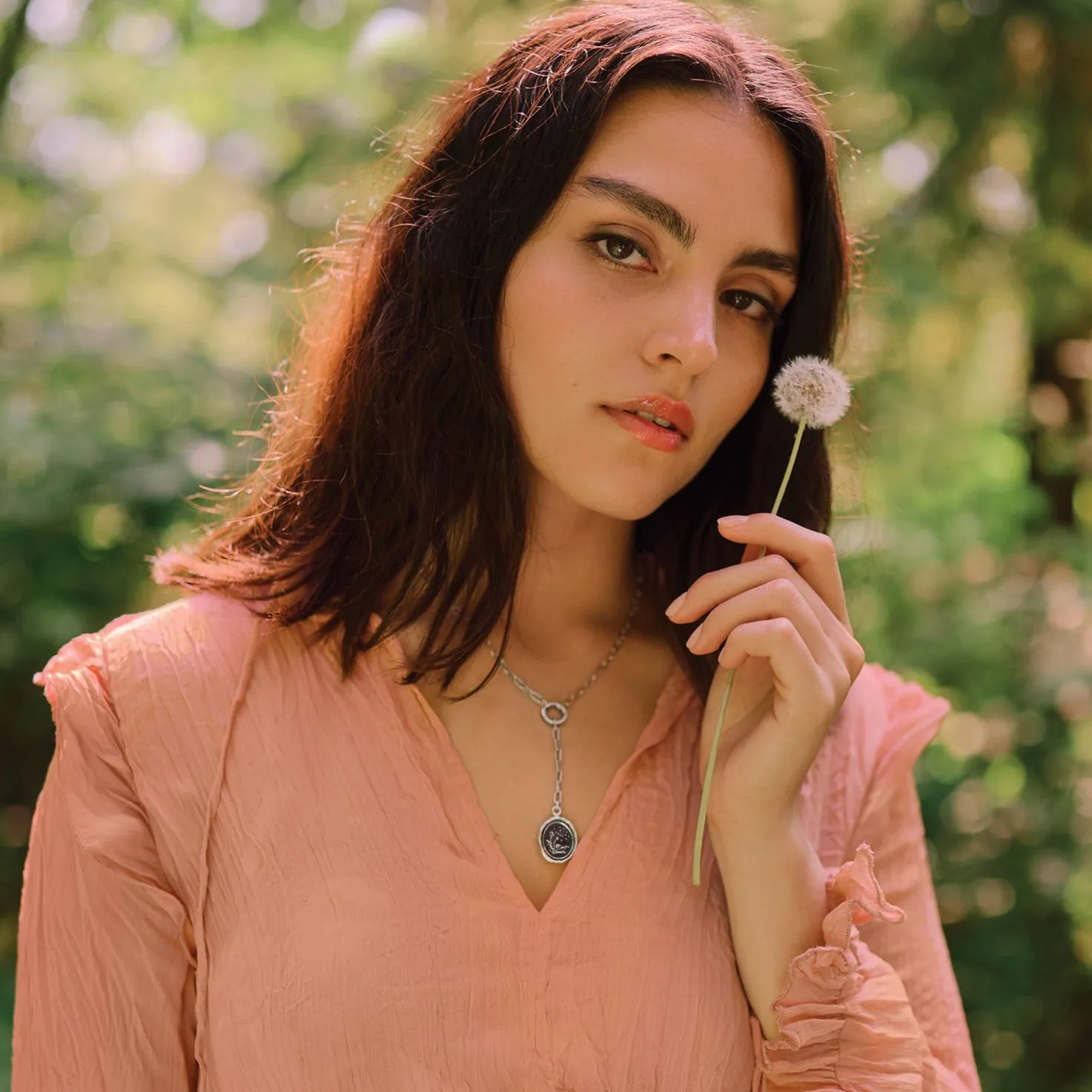 Direction Small Paperclip Chain Necklace
