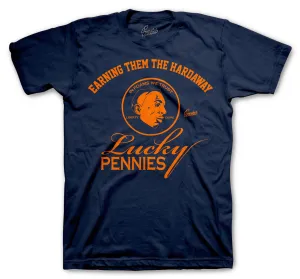 Foamposite Rugged Orange Lucky Pennies Shirt
