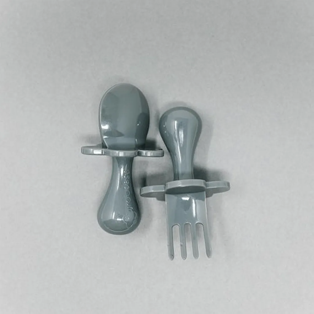 Grabease First Self Feeding Fork and Spoon Set