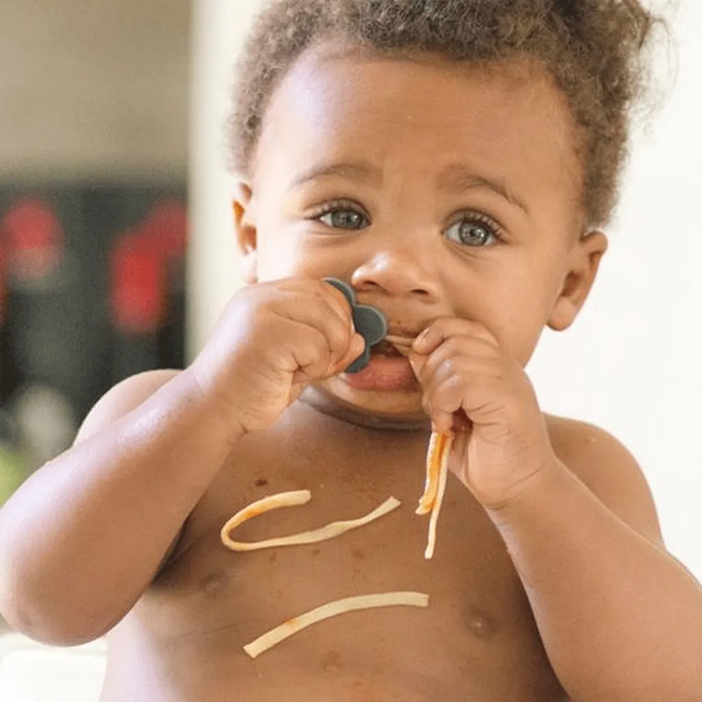 Grabease First Self Feeding Fork and Spoon Set
