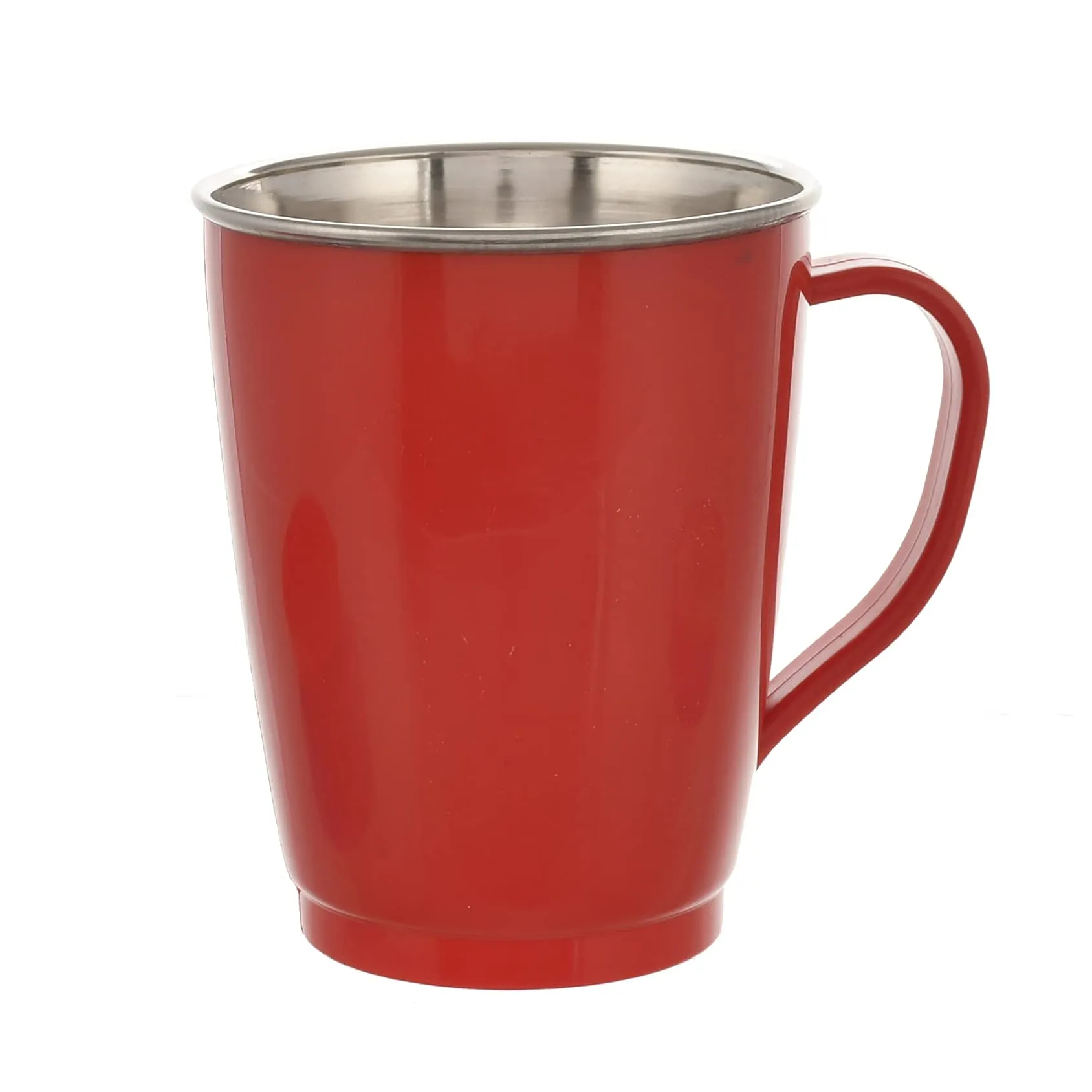 Heart Home Disney Printed Coffee/Tea Mug with Lid, Pack of 6 (Cream & Grey & Red)