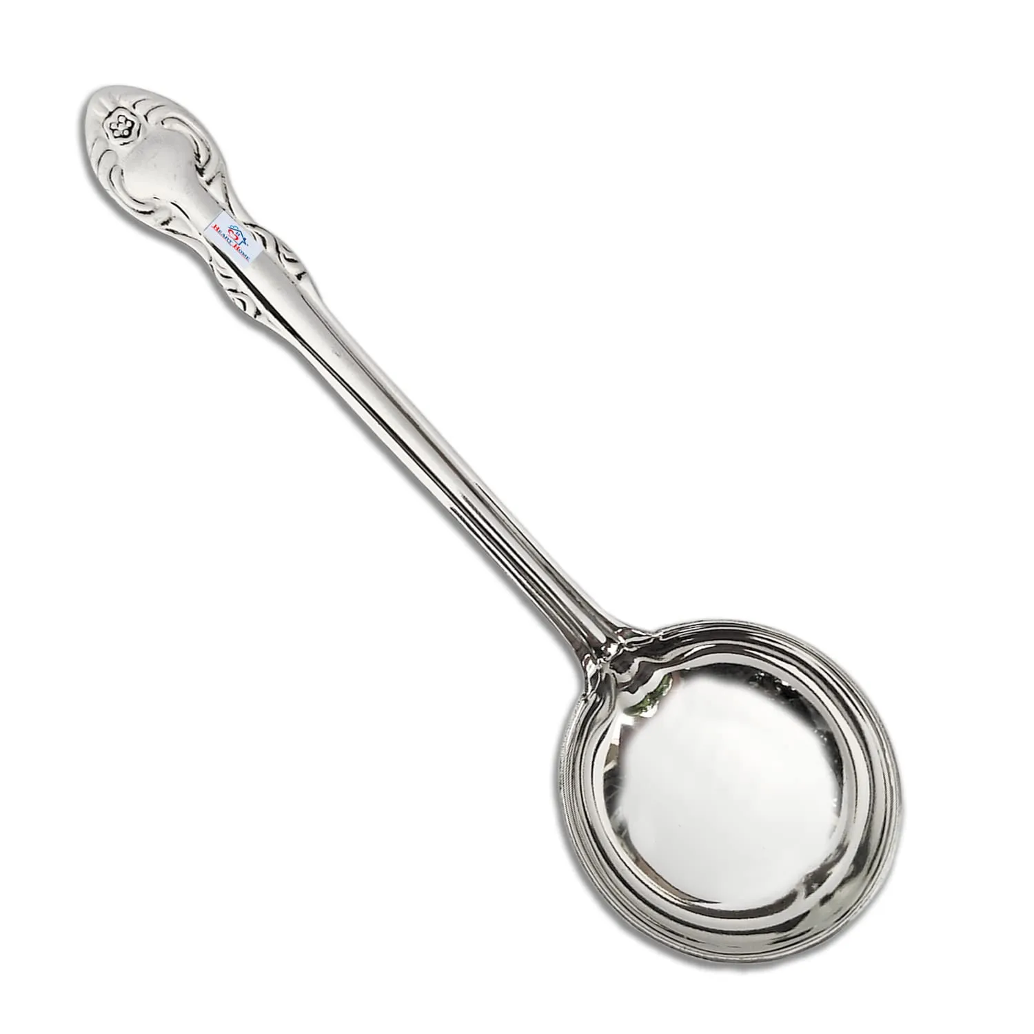 Heart Home Stainless Steel Serving Spoon for Dining Table & Kitchen (Silver), Set of 3