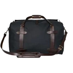 Medium Duffle in Rugged Twill - Navy