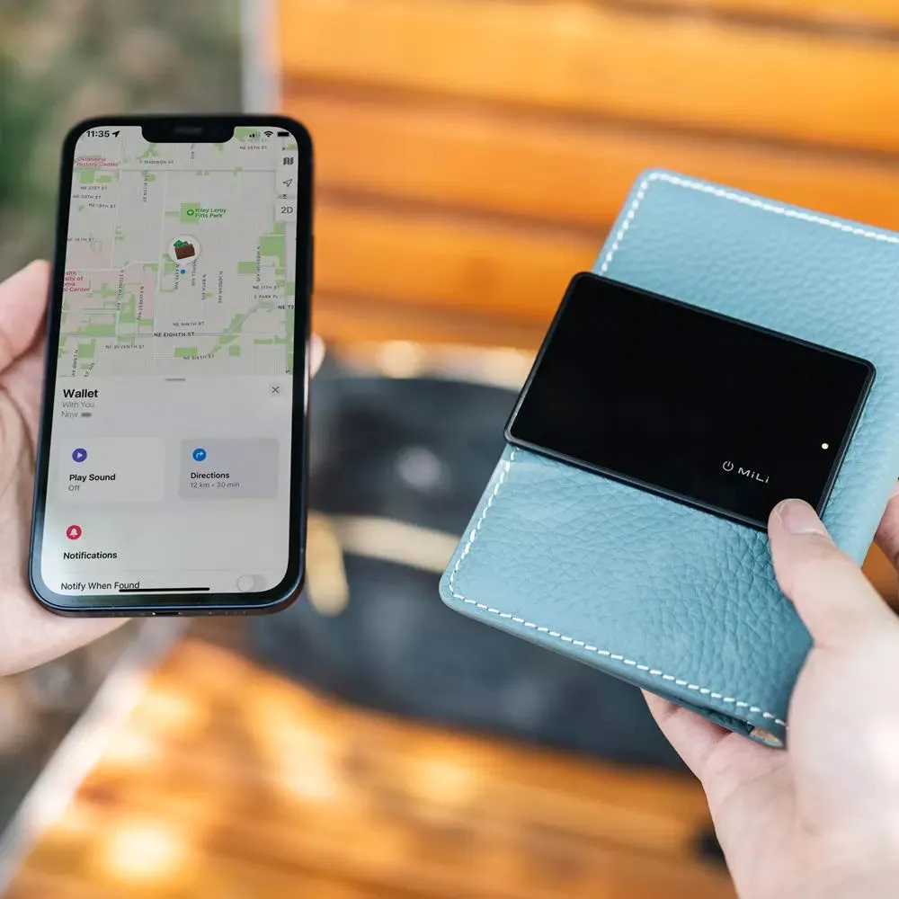 MiLi MiCard Wallet GPS Tracker - Sort