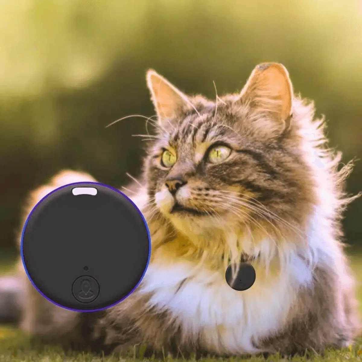 Mini GPS Tracker, Long Battery Life, Compatible with iOS & Android, Compact Design, Ideal for Luggage, Wallets, Keys, and Pets