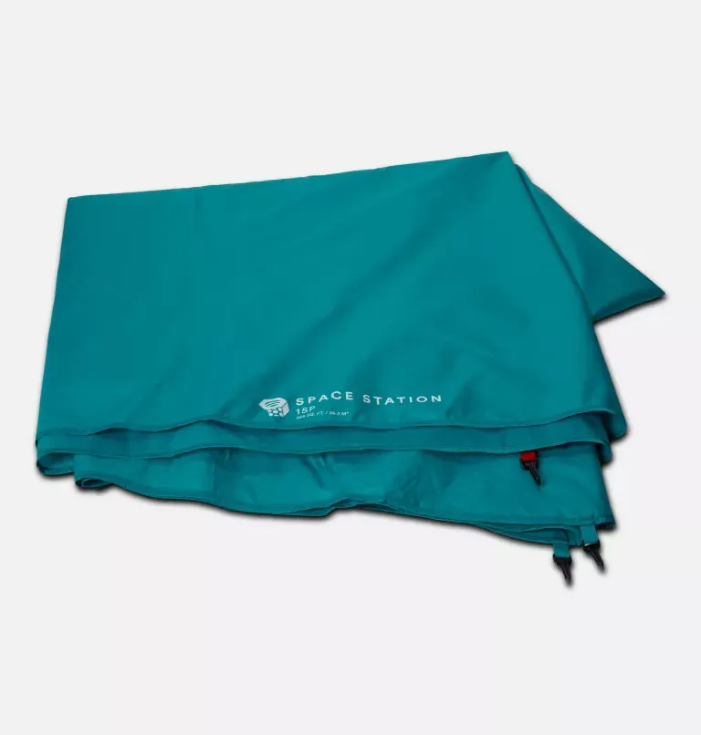 Mountain Hardwear Unisex Space Station Tent Footprint - Glacier Teal