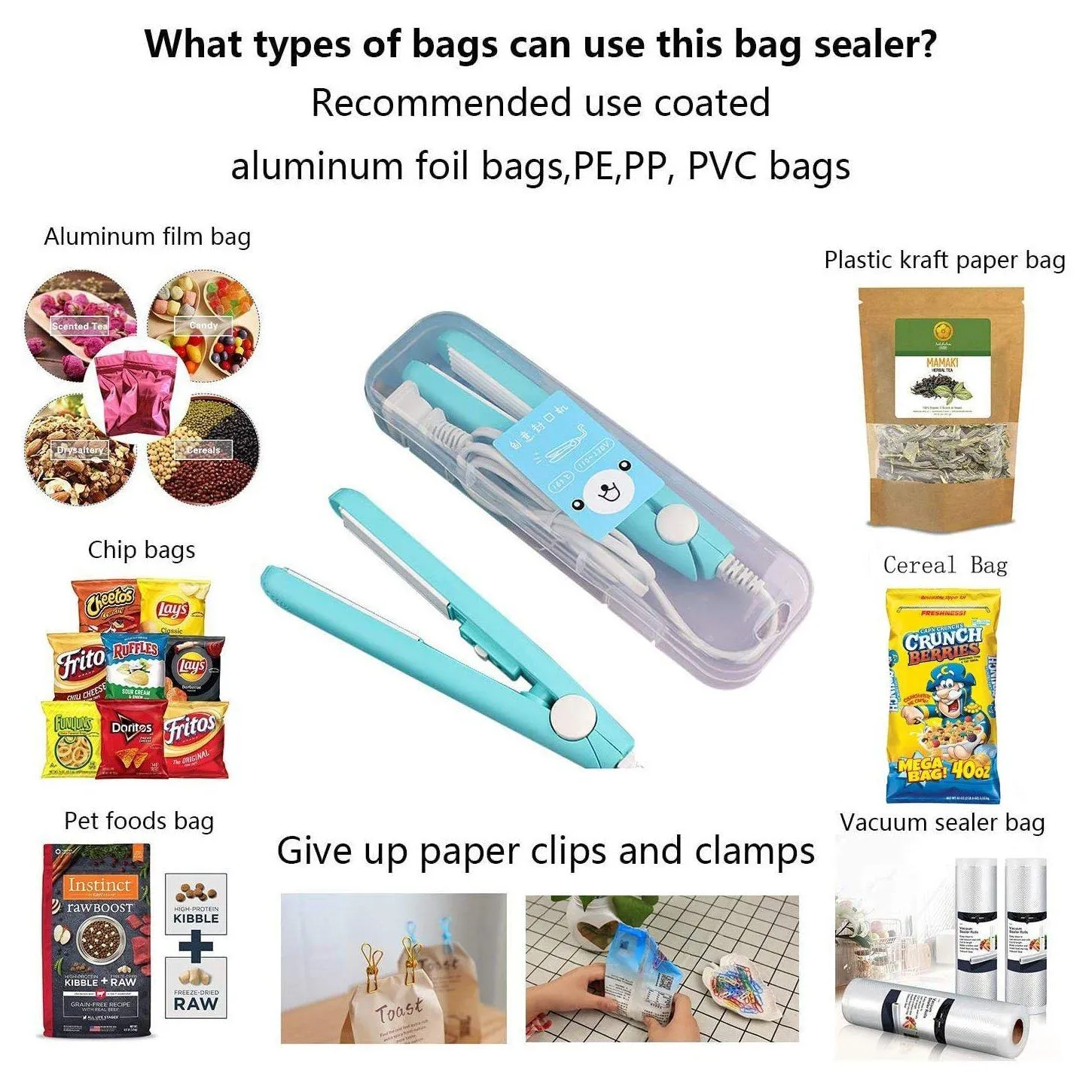 Portable Food Sealer Mini Sealing Machine