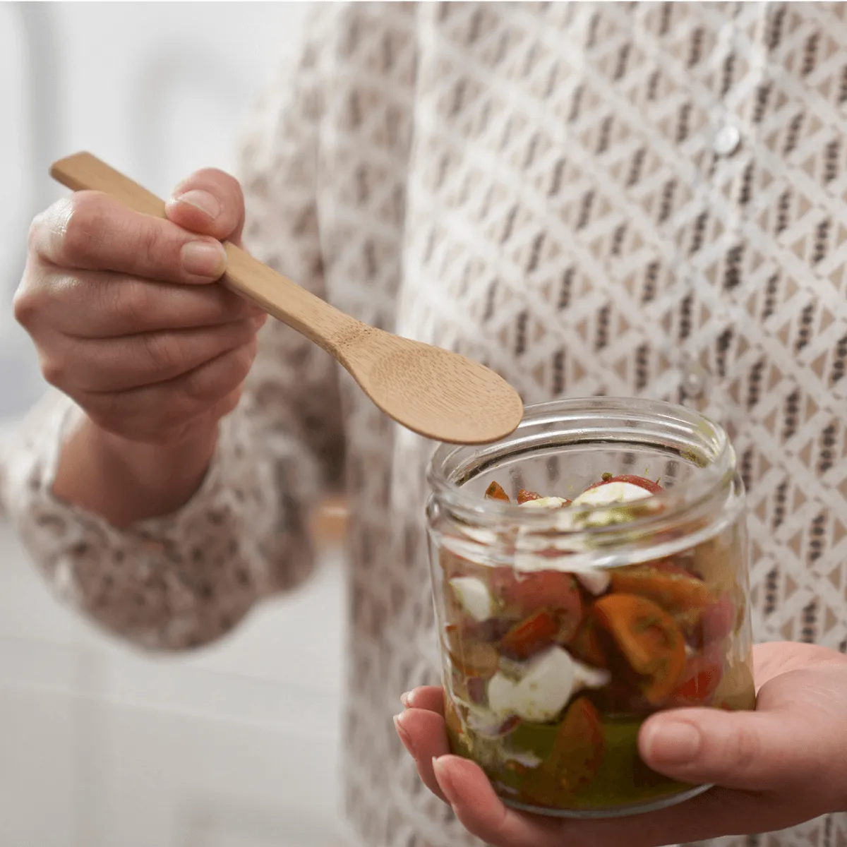 Reusable Bamboo Spoon, Knife & Fork Set