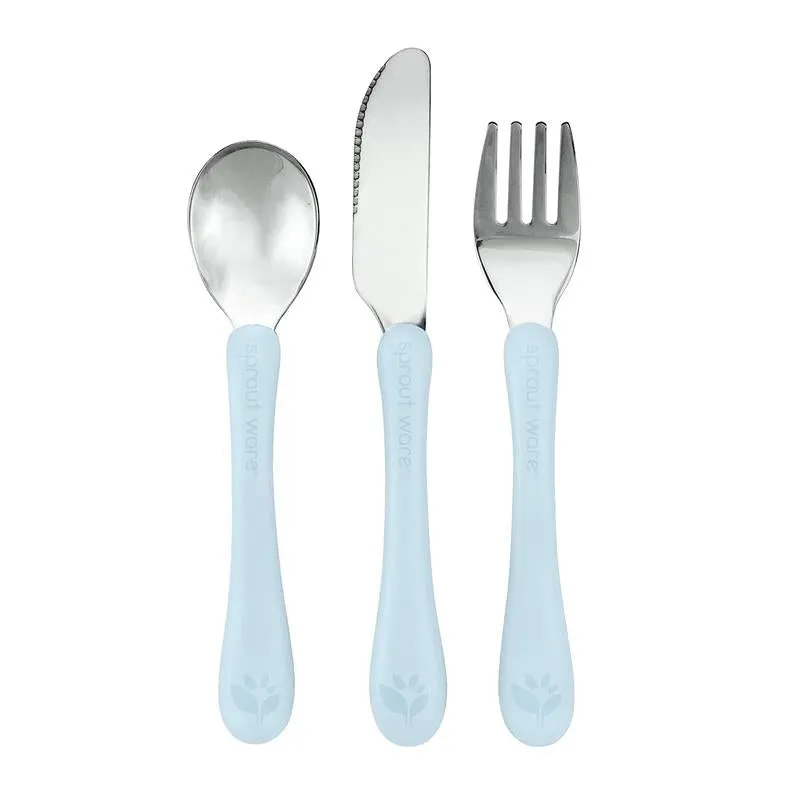 Stainless Steel and Sprout Ware® Kids’ Cutlery