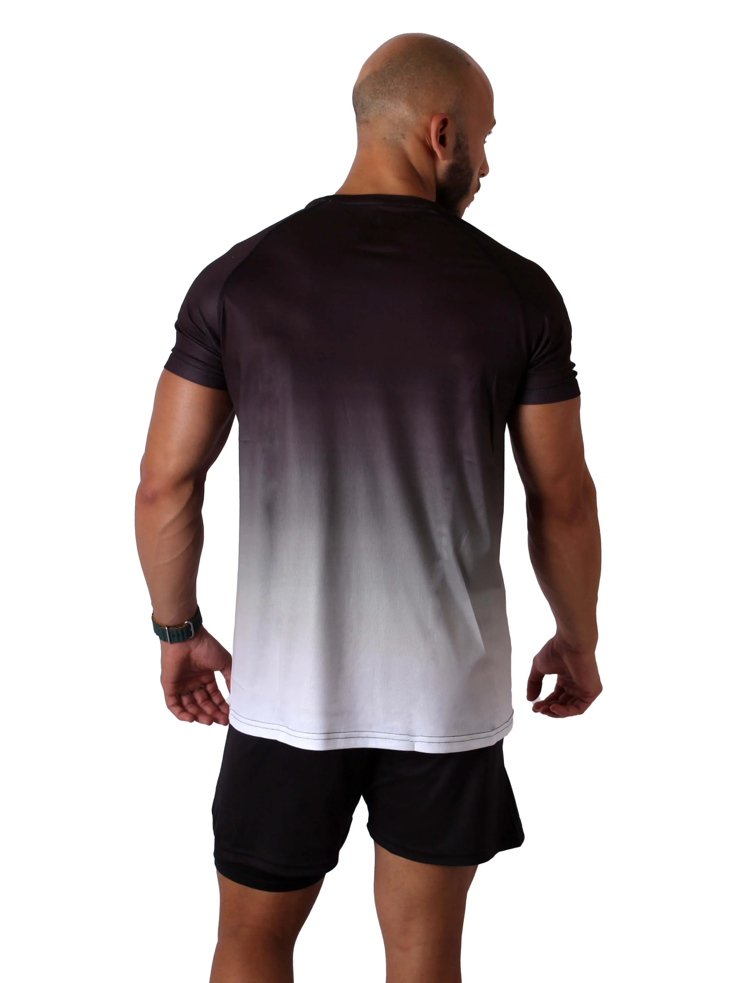 T22 Faded Hi-Dri Sports T-Shirt - Black