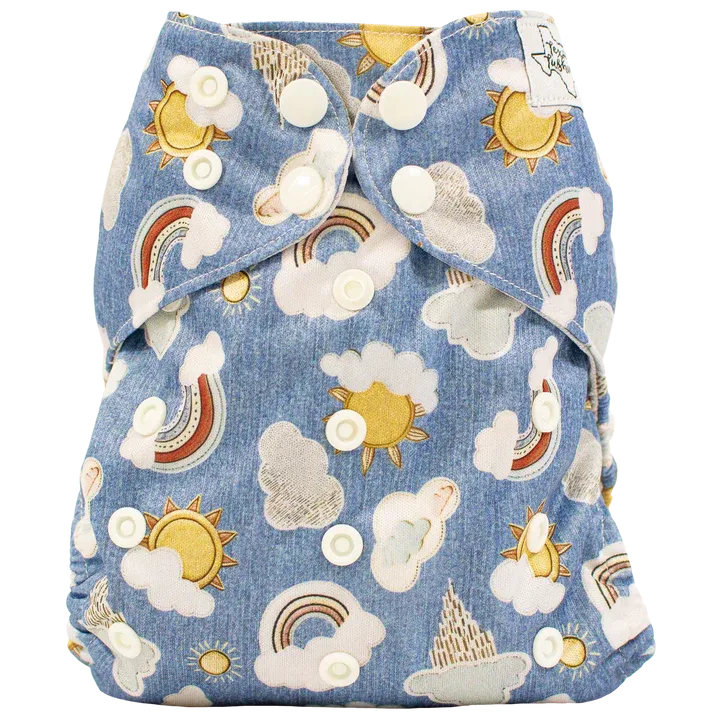 Texas Tushies Slim Fit One Size AIO