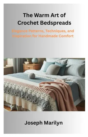 The Warm Art of Crochet Bedspreads: Elegance Patterns, Techniques, and Inspiration for Handmade Comfort Paperback  April 27, 2025