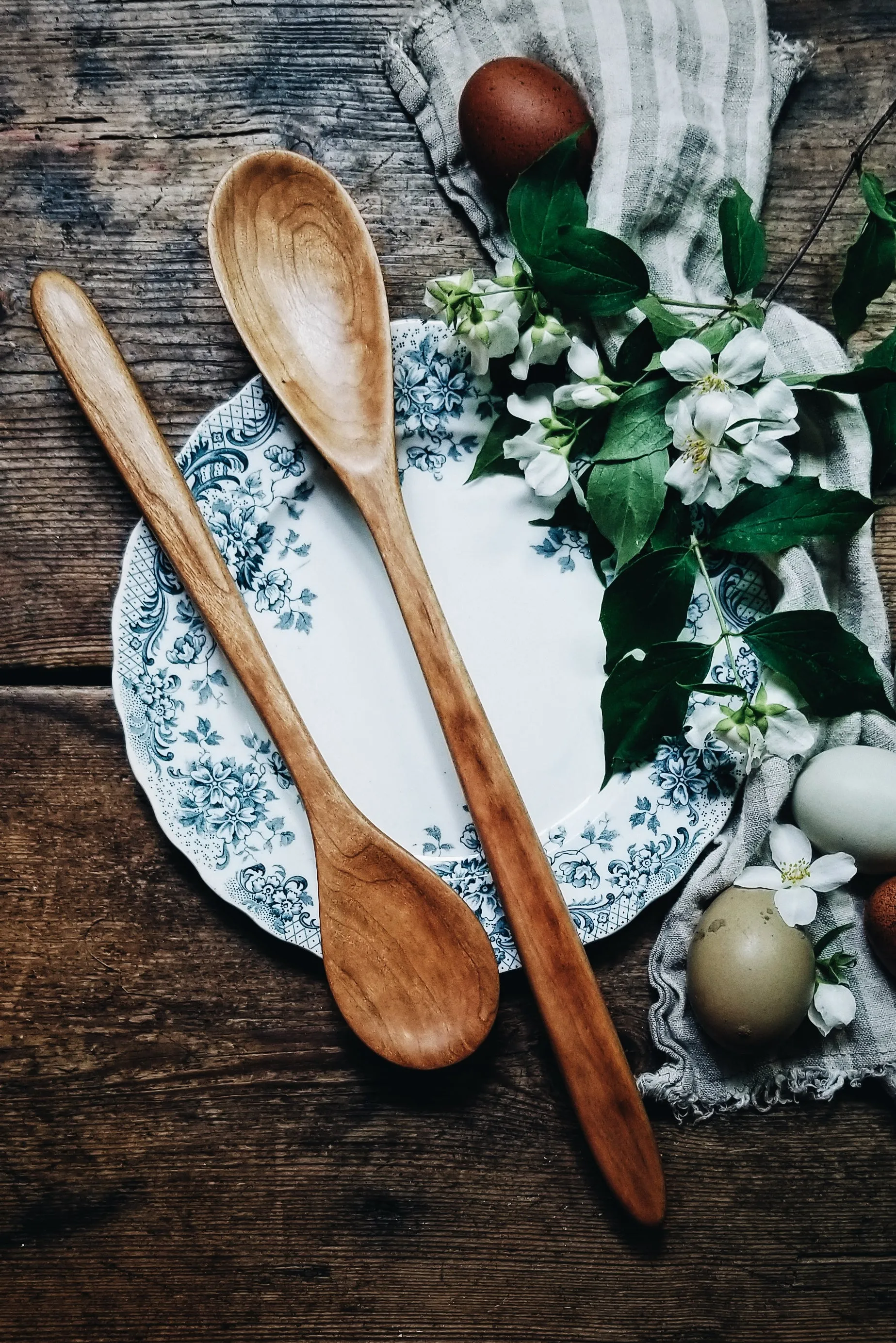 Ultimate Cooking Set - Two Piece Wooden Spoon Set