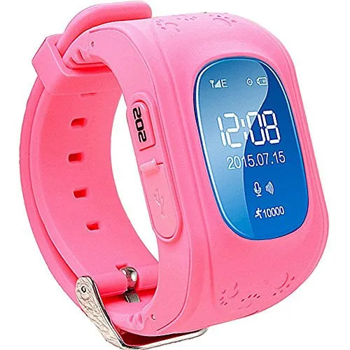 VIGICA Children Smartwatch Kid GPS Tracker Watch SOS Call Passometer Fitness