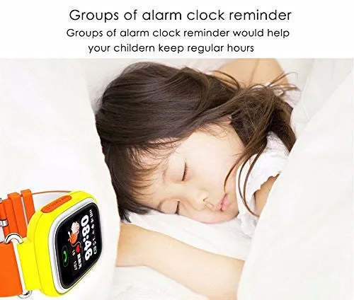 VIGICA Children Smartwatch Kid GPS Tracker Watch SOS Call Passometer Fitness