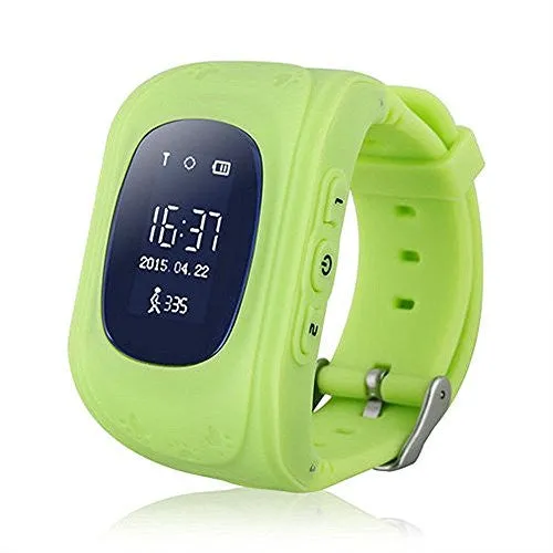 VIGICA Children Smartwatch Kid GPS Tracker Watch SOS Call Passometer Fitness