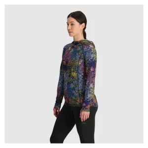 Womens Echo Printed Hoodie